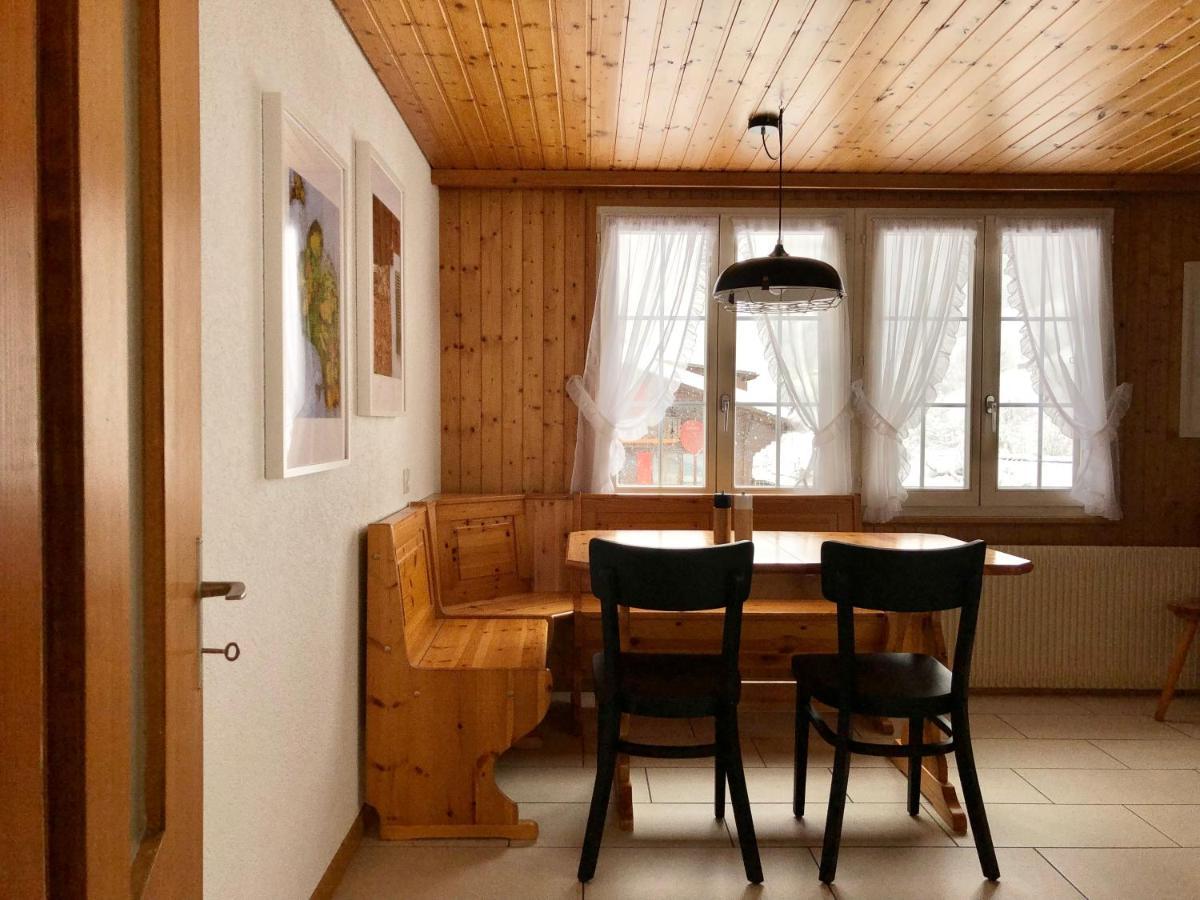 Ferienwohnung Chalet Pironnet With Best Views, Charm And Comfort! Lauterbrunnen Exterior foto